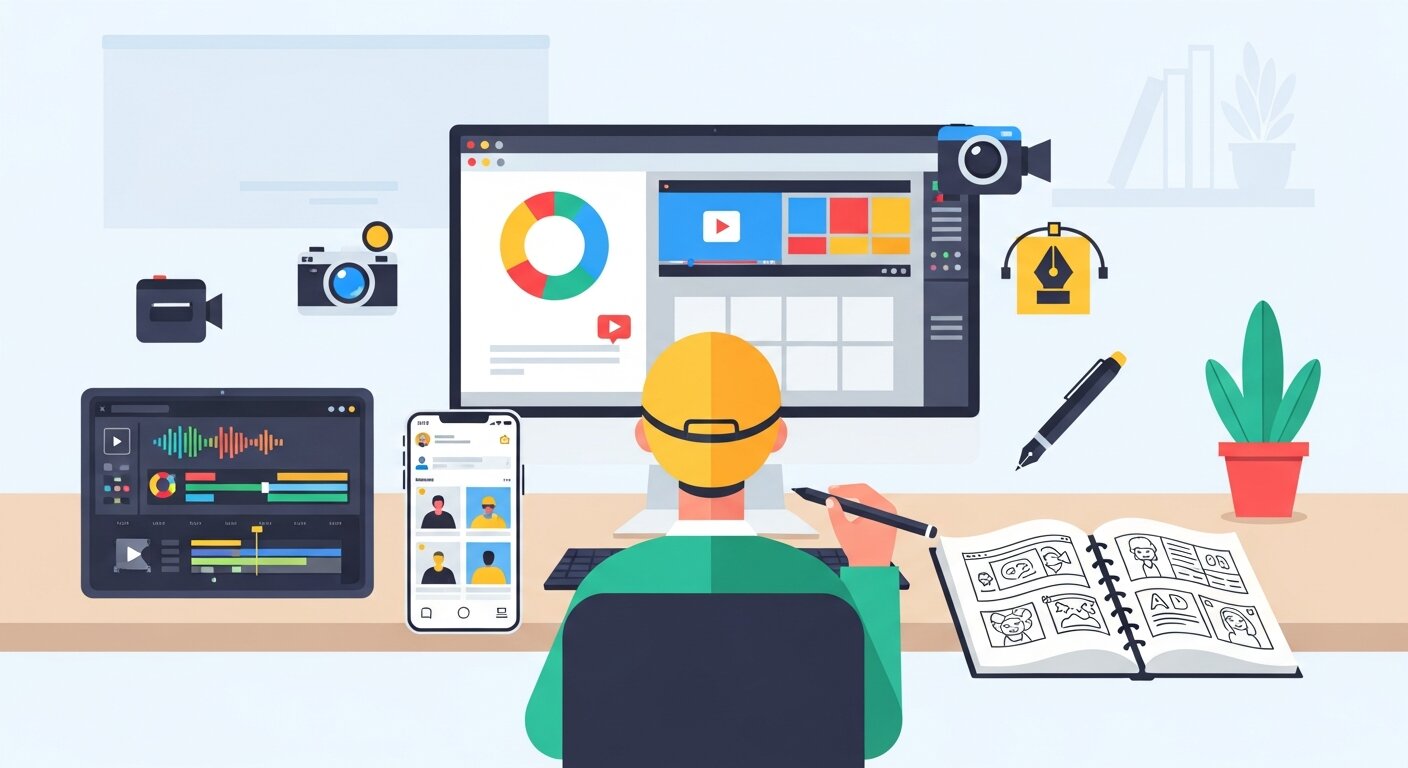 Crafting creative marketing content