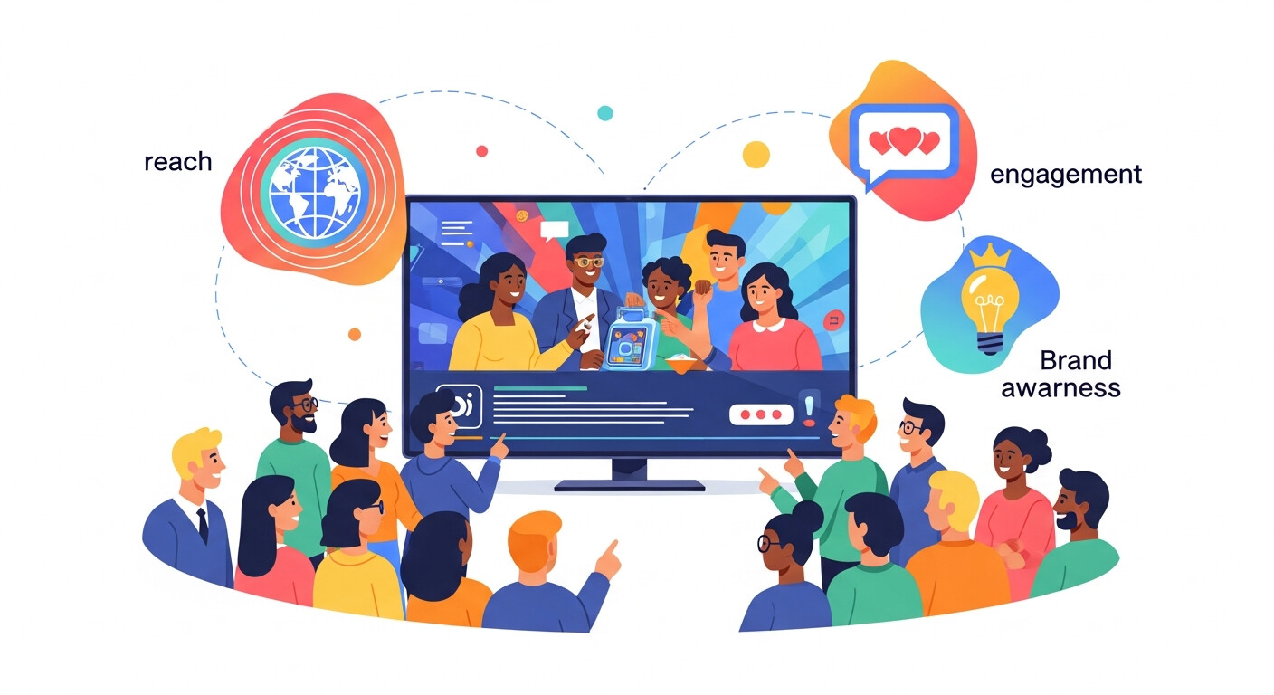 Explaining how television advertising reaches and engages audiences.