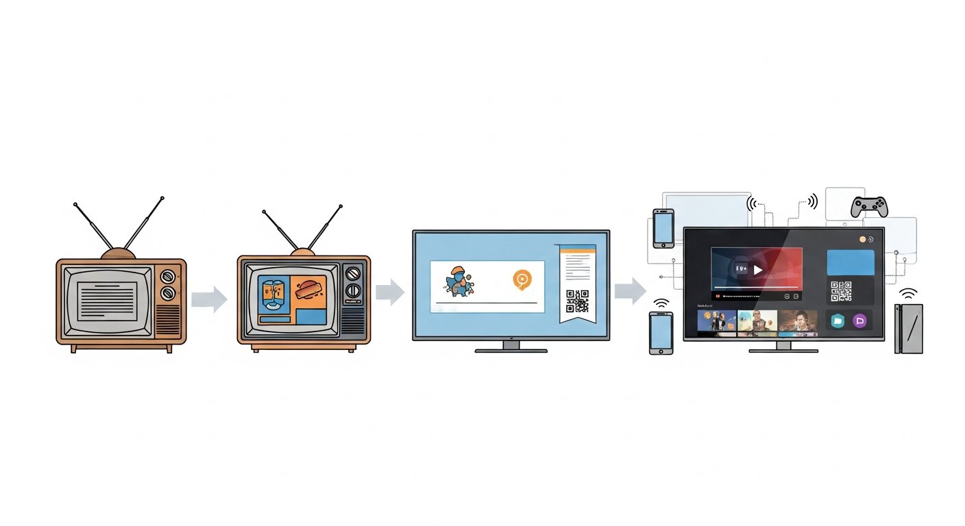 Evolution of TV advertising