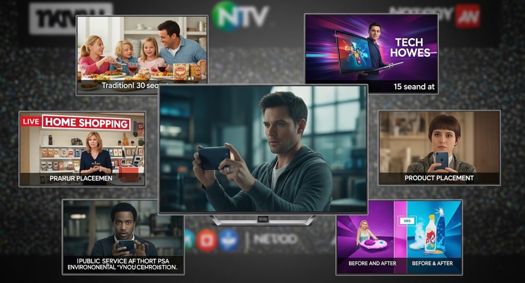 Types of Television Advertising