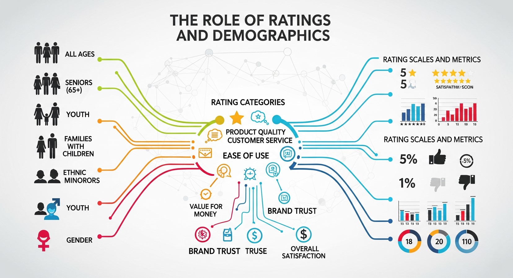 The Role of Ratings and Demographics