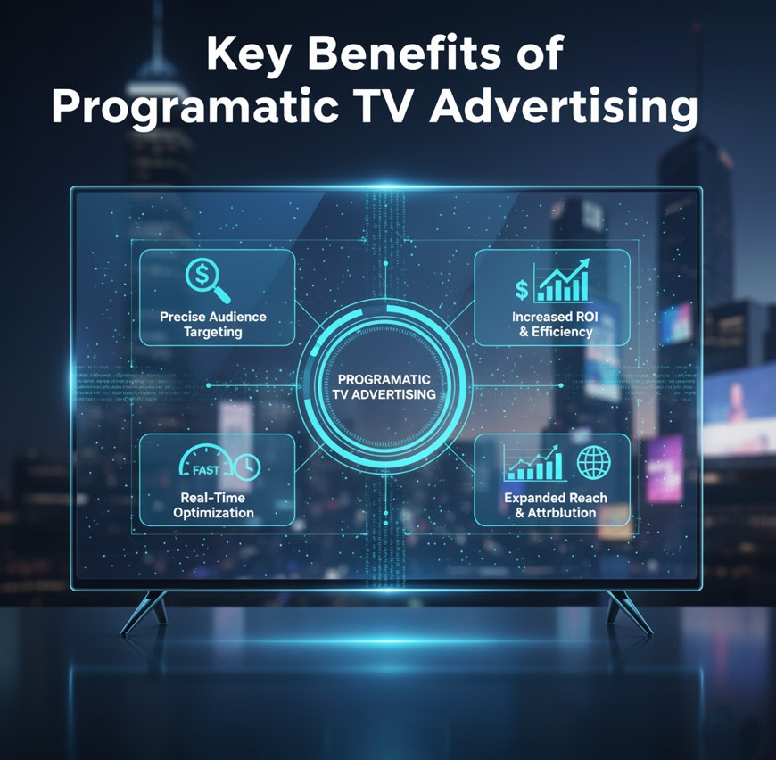 Key Benefits of Programmatic TV Advertising