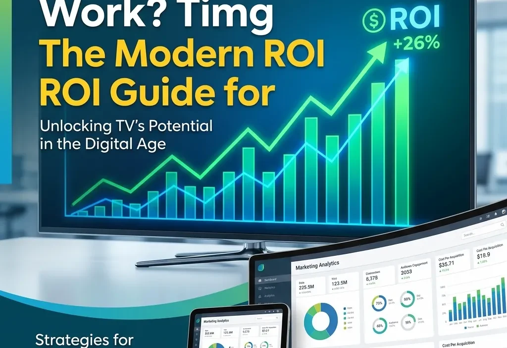 Does TV Advertising Work The Modern ROI Guide for Marketers