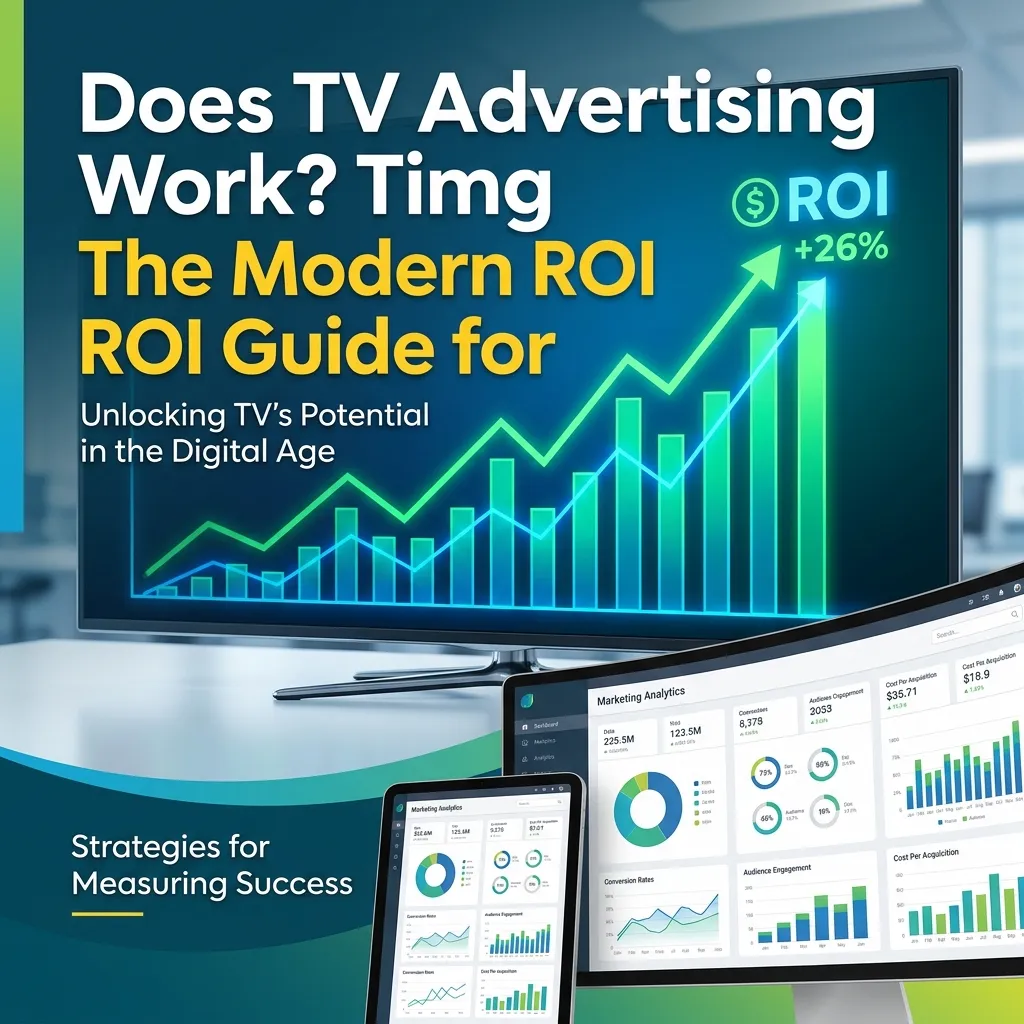 Does TV Advertising Work The Modern ROI Guide for Marketers