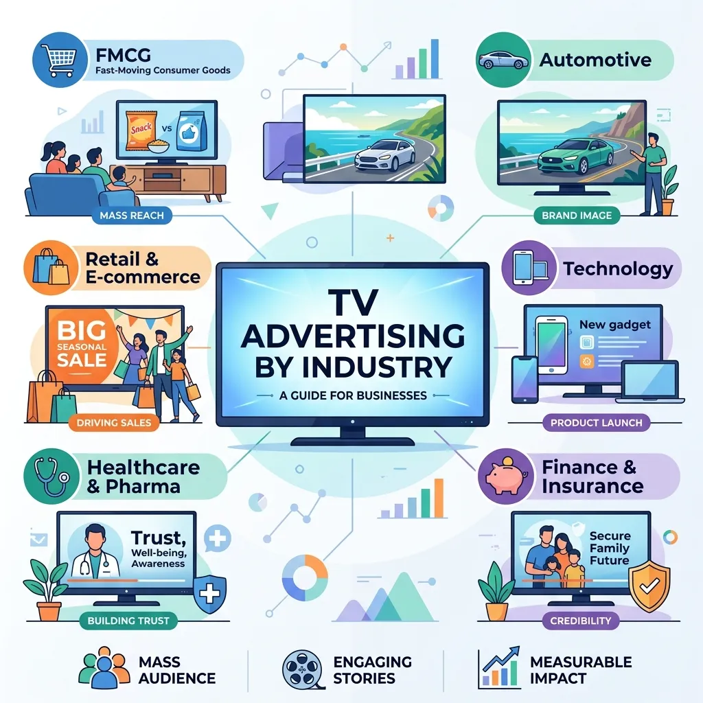 TV Advertising by Industry