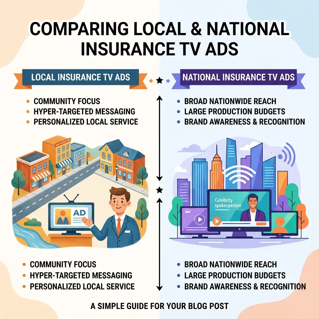 Local vs National Insurance TV Advertising