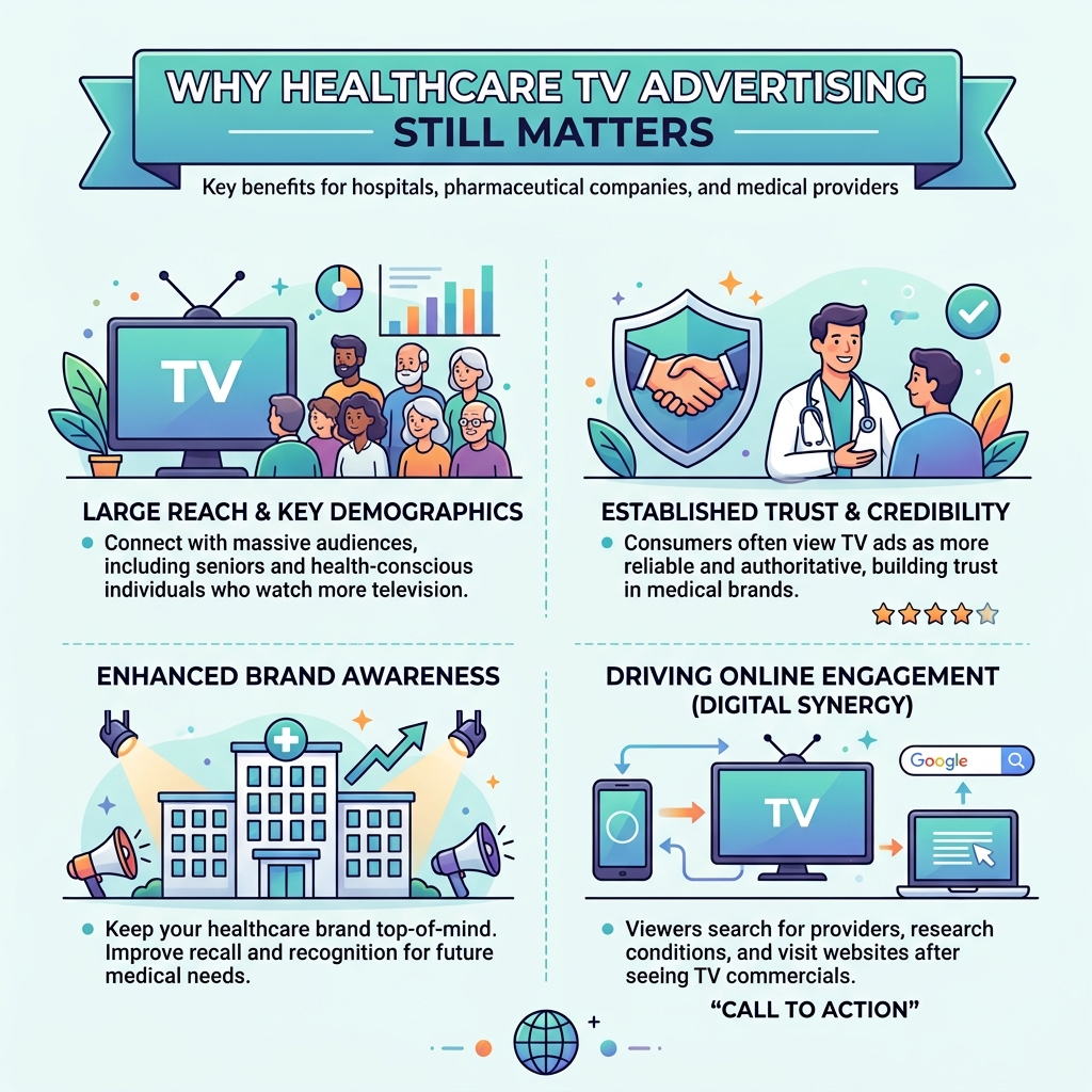 Why Healthcare TV Advertising Still Matters