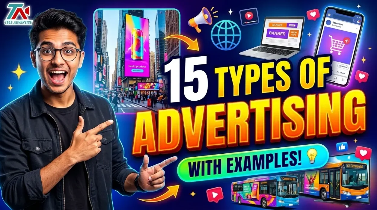 15 Types of Advertising with Examples