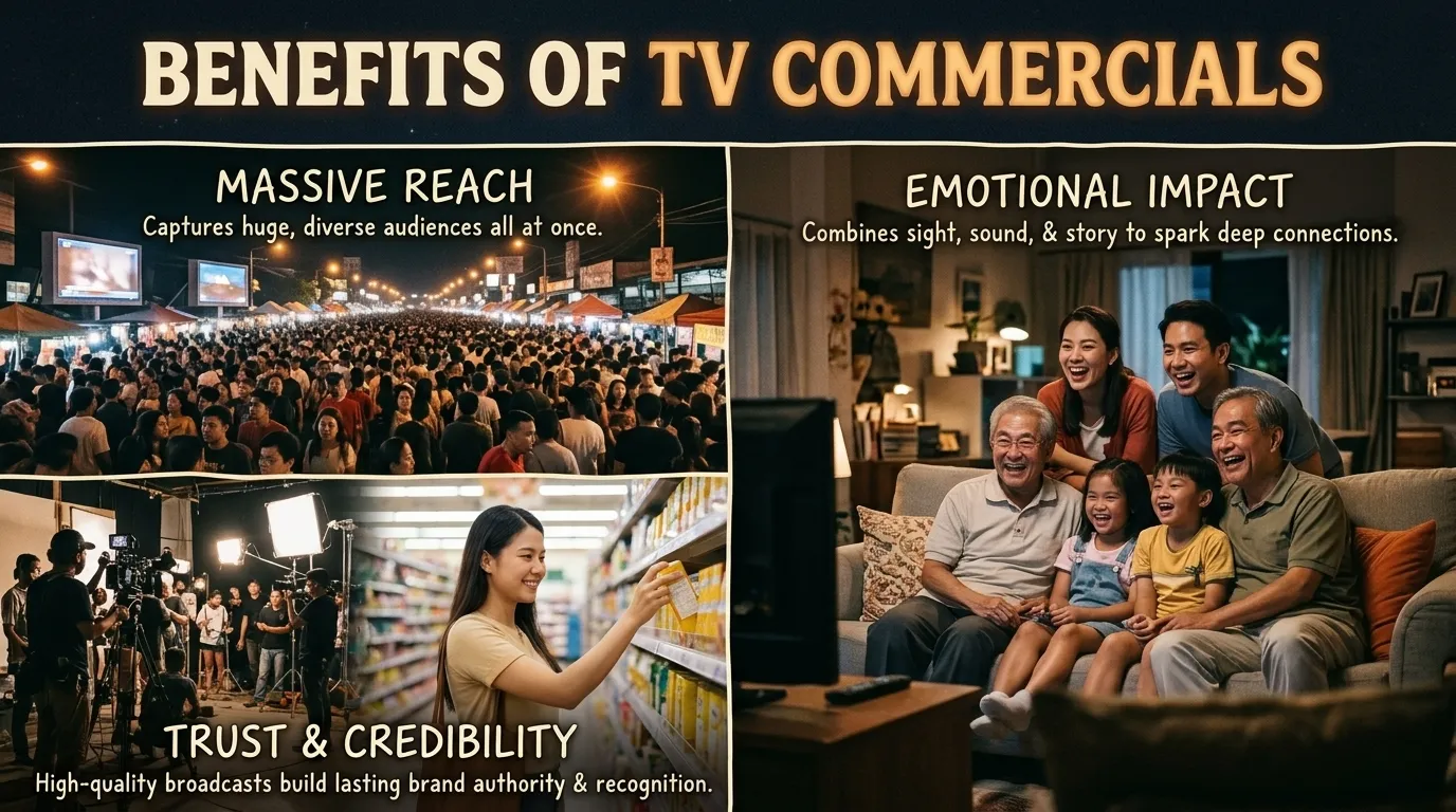 Benefits of TV Commercials