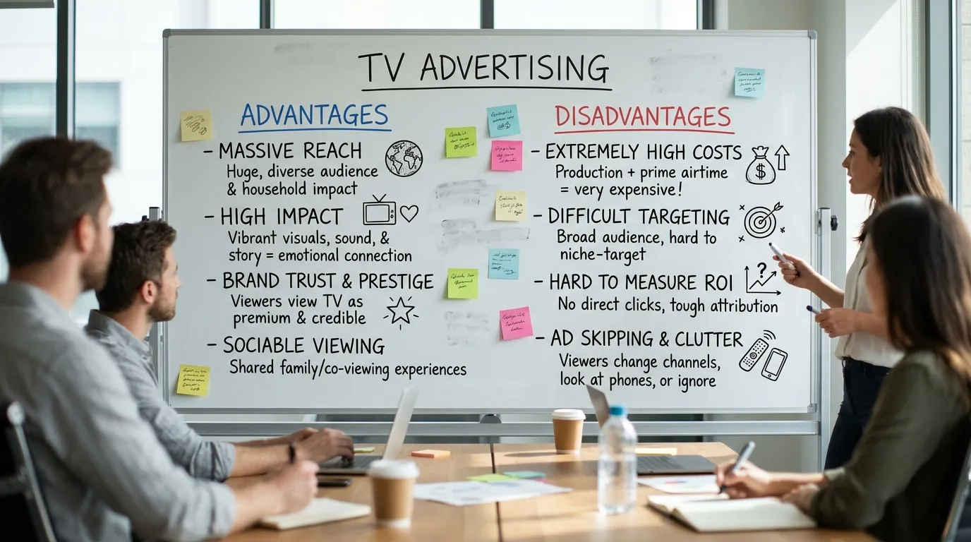 TV Advertising Advantages and Disadvantages